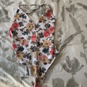 Floral bodysuit